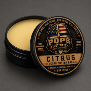 citrus beard butter balm