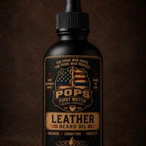 leather beard oil
