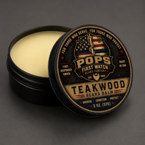 teakwood beard balm
