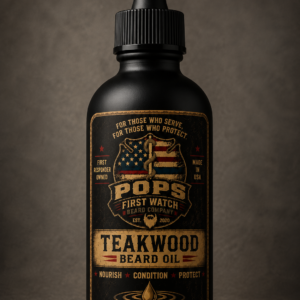 teakwood beard oil