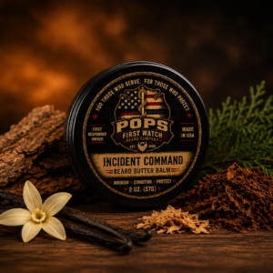 incident command beard butter balm